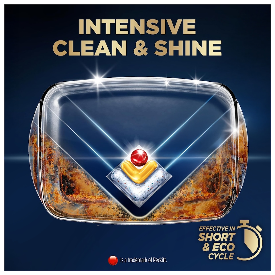 image 1 of Finish Ultimate Plus All In One Lemon 50s Dishwasher Tablets 610g