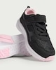 image 3 of F&F School Girls Textured Strap Fastening Trainers in Black
