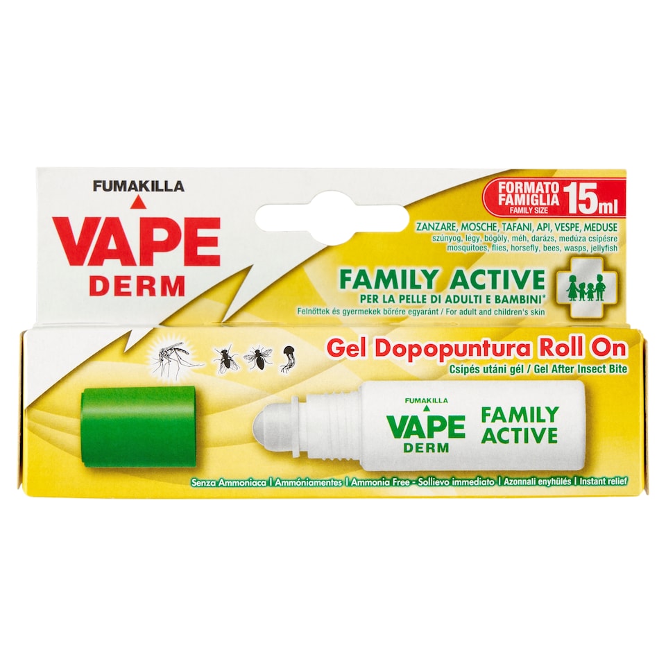 Vape Derm Family Active Gel After Insect Bite 15 ml