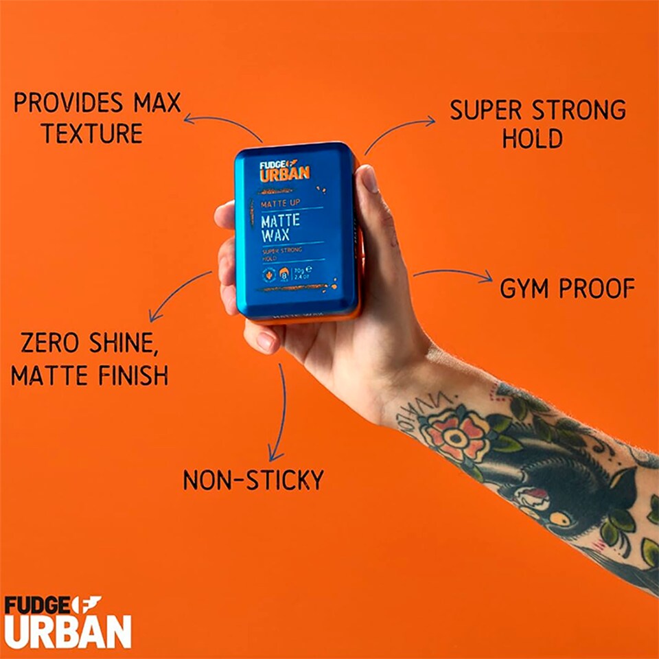 image 1 of Fudge Urban Matte Wax 70Ml