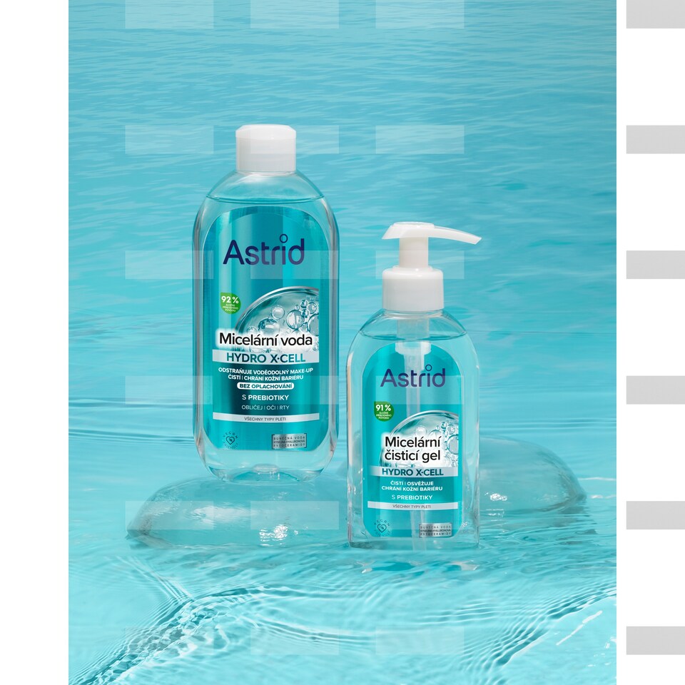 obrázok 1 z Astrid Hydro X-Cell Micelárna voda pre všetky typy pleti 400 ml