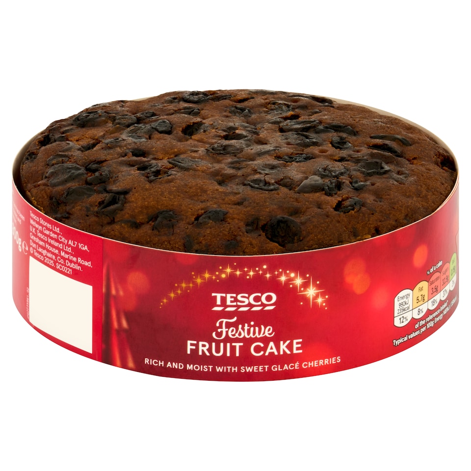 Tesco Rich Fruit Cake 800G