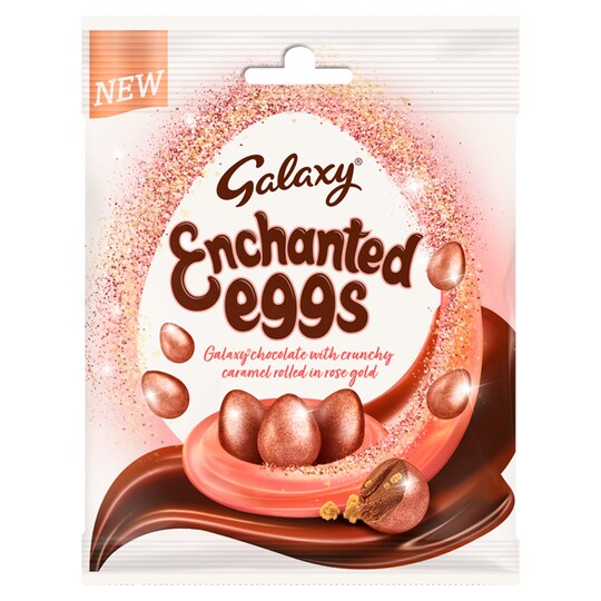 Galaxy Milk Chocolate Enchanted Eggs 80G Tesco Groceries