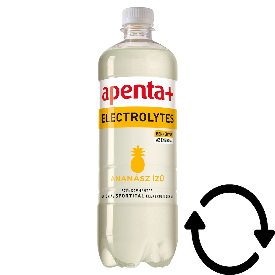 Apenta+ Isotonic Pineapple-Flavoured Non-Carbonated Isotonic Sports Drink with Electrolytes 750 ml