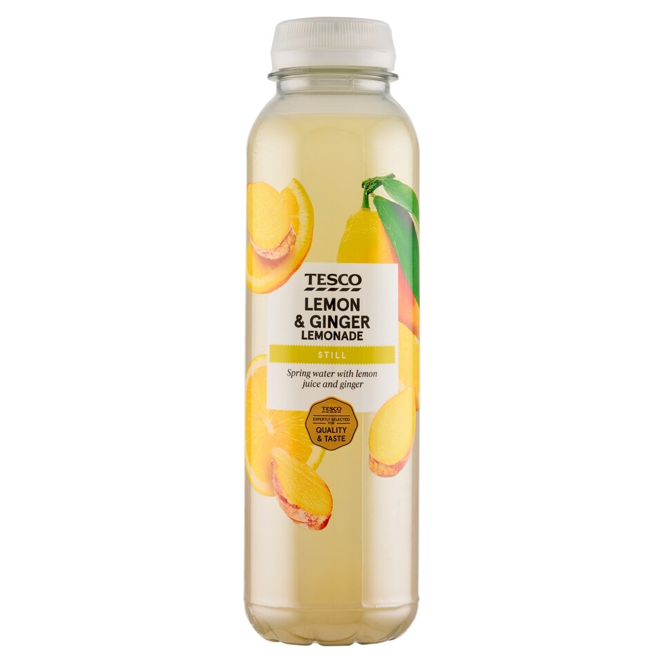 Tesco Nesycený nápoj z citronové šťávy s dužinou a zázvorem 400ml