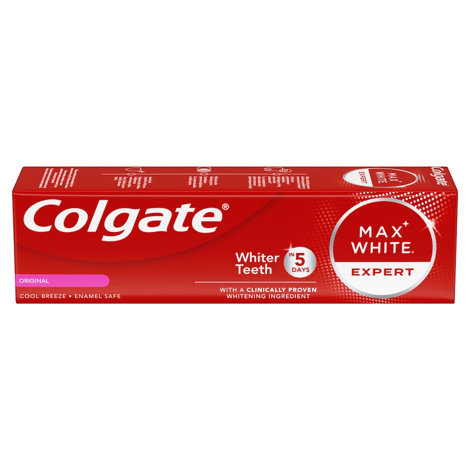 obrázok 1 z Colgate Max White Expert Original zubná pasta  75 ml