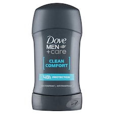 Dove Men+Care Clean Comfort Solid Antiperspirant for Men 50ml