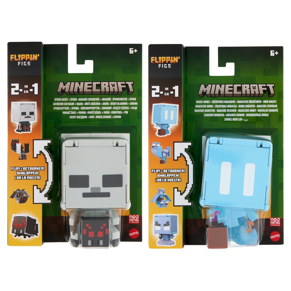 Mattel Minecraft Flippin Figs 2 v 1 figúrky