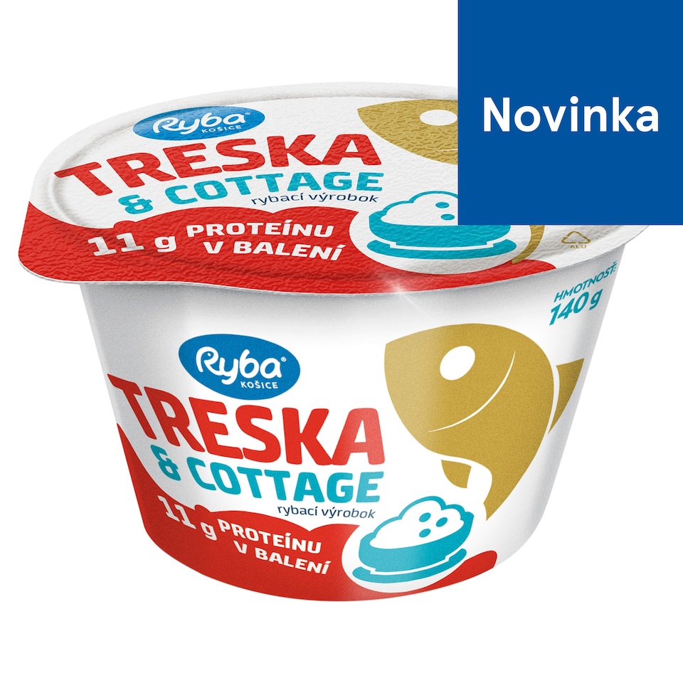 Ryba Košice Treska & cottage 140 g
