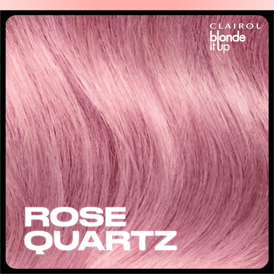 image 1 of CLAIROL BLONDE IT UP CRYSTAL GLOW TONER KIT - ROSE QUARTZ