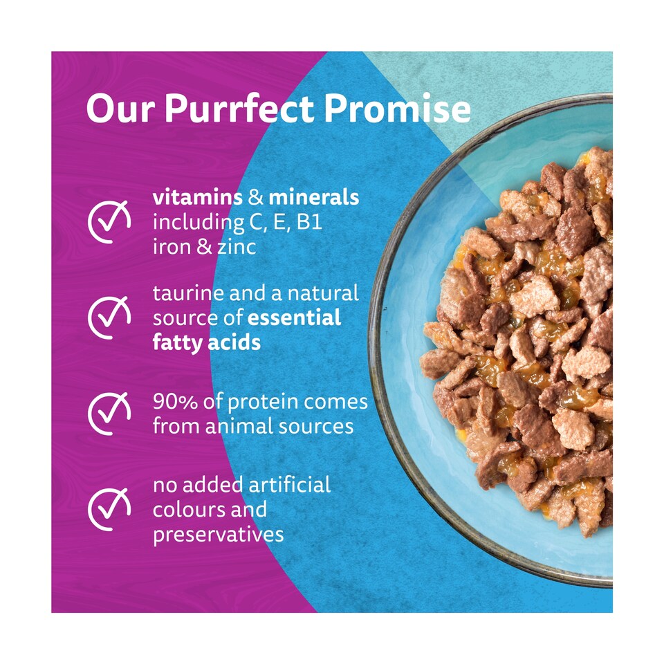 image 1 of Whiskas Duo Ocean Delights Adult Cat Food Pouches Jelly 12x85g