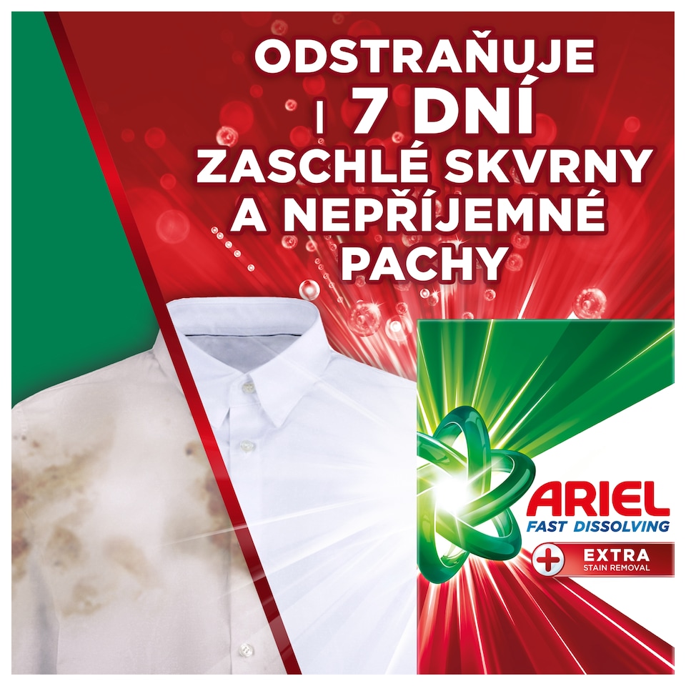 Obrázek 1 pro produkt Ariel Prací Prášek 3.74kg, 68 Praní, + Ultra Oxi Effect