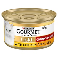Gourmet Gold Chicken & Liver In Gravy 85G