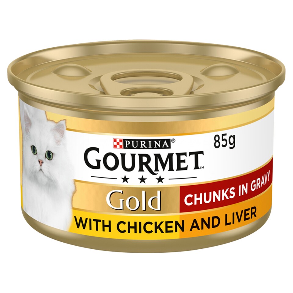 image 1 of Gourmet Gold Chicken & Liver In Gravy 85G