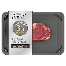 Tesco Finest 35 Day Salt Dry Aberdeen Angus Sirloin Steak