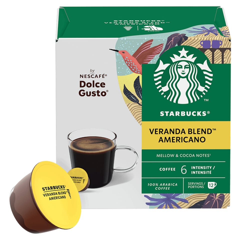 image 1 of Nescafe Dolce Gusto Starbucks Veranda 12 Cap 102G