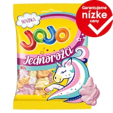 JOJO Jednorožci želé cukríky s ovocnými príchuťami 80 g