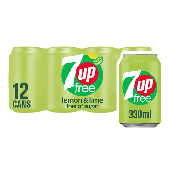 image 1 of 7Up Free 12 X 330Ml Pack