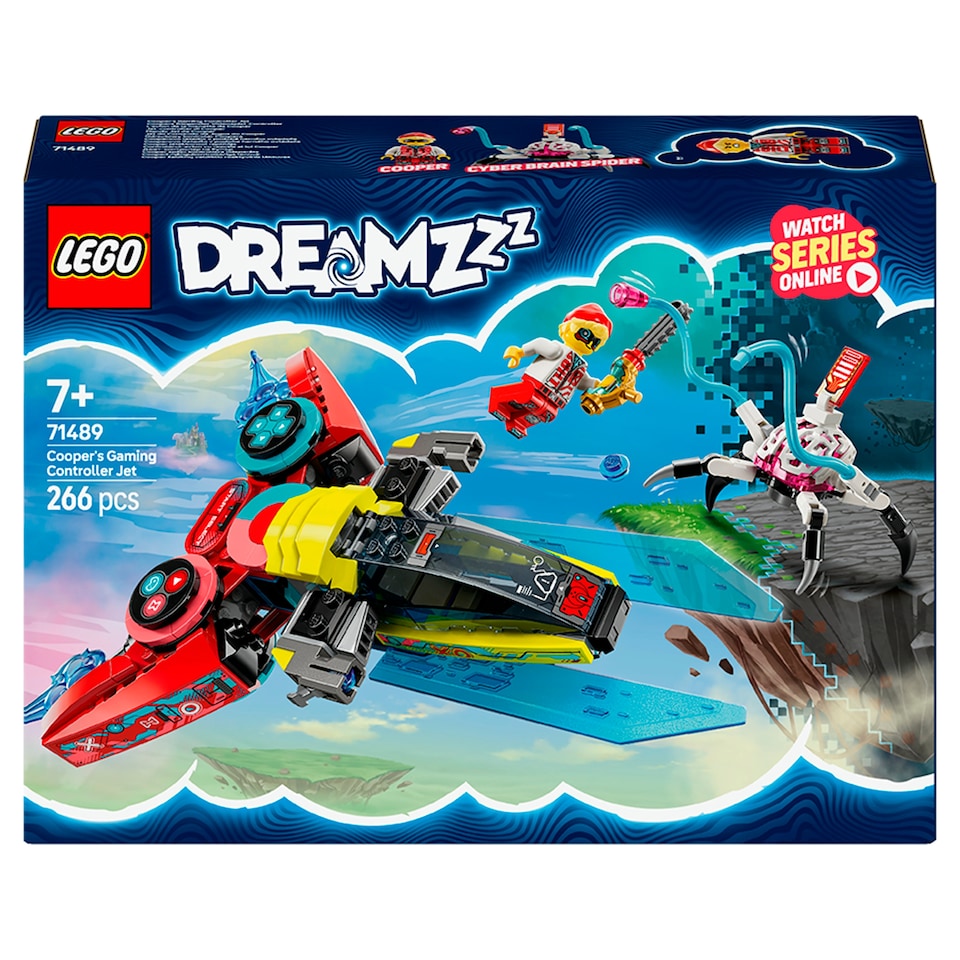 Obrázek 1 pro produkt LEGO DREAMZzz 71489 Cooperovo letadlo v podobě herního ovladače