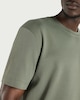 image 2 of F&F Pure Cotton Crew Neck T-Shirt in Green