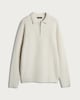 image 4 of F&F Ribbed Half Zip Jumper in Cream