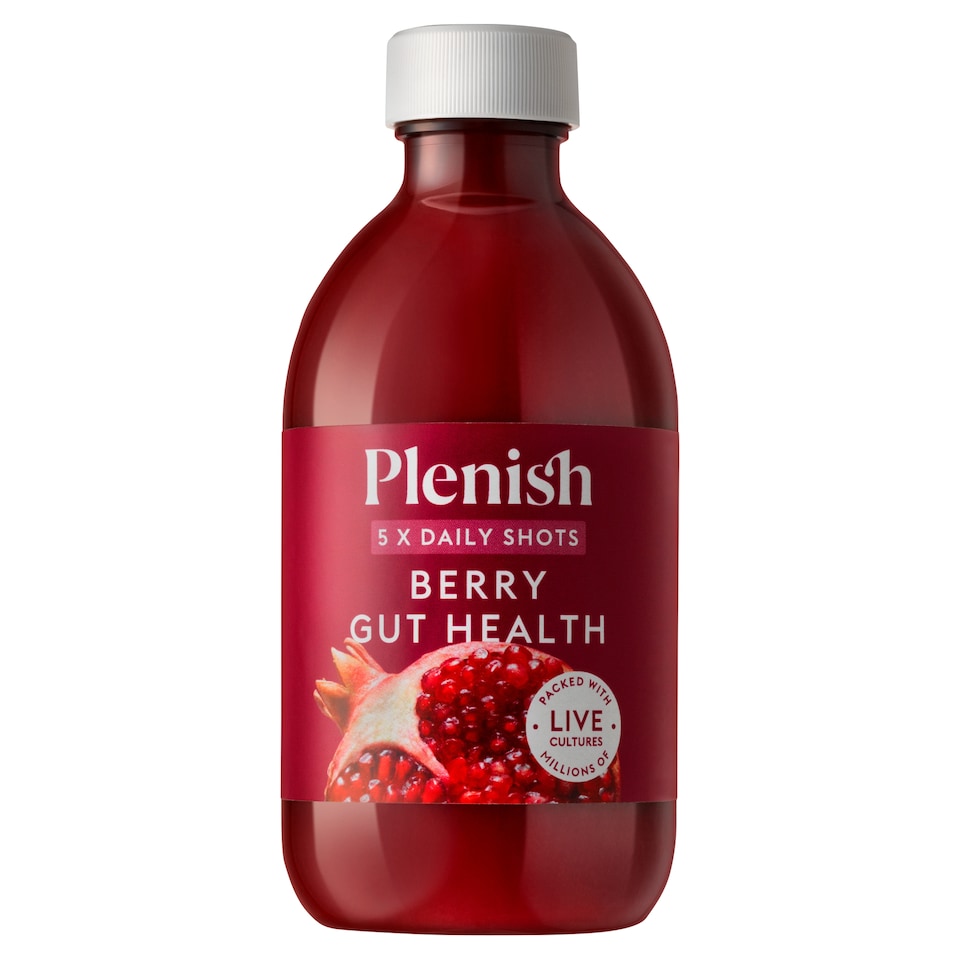 image 1 of Plenish Berry Gut Health Shots 300ml