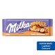 Obrázek 1 pro produkt Milka Toffee Wholenut mléčná čokoláda z alpského mléka s karamelovou náplní a lískovými ořechy 300 g