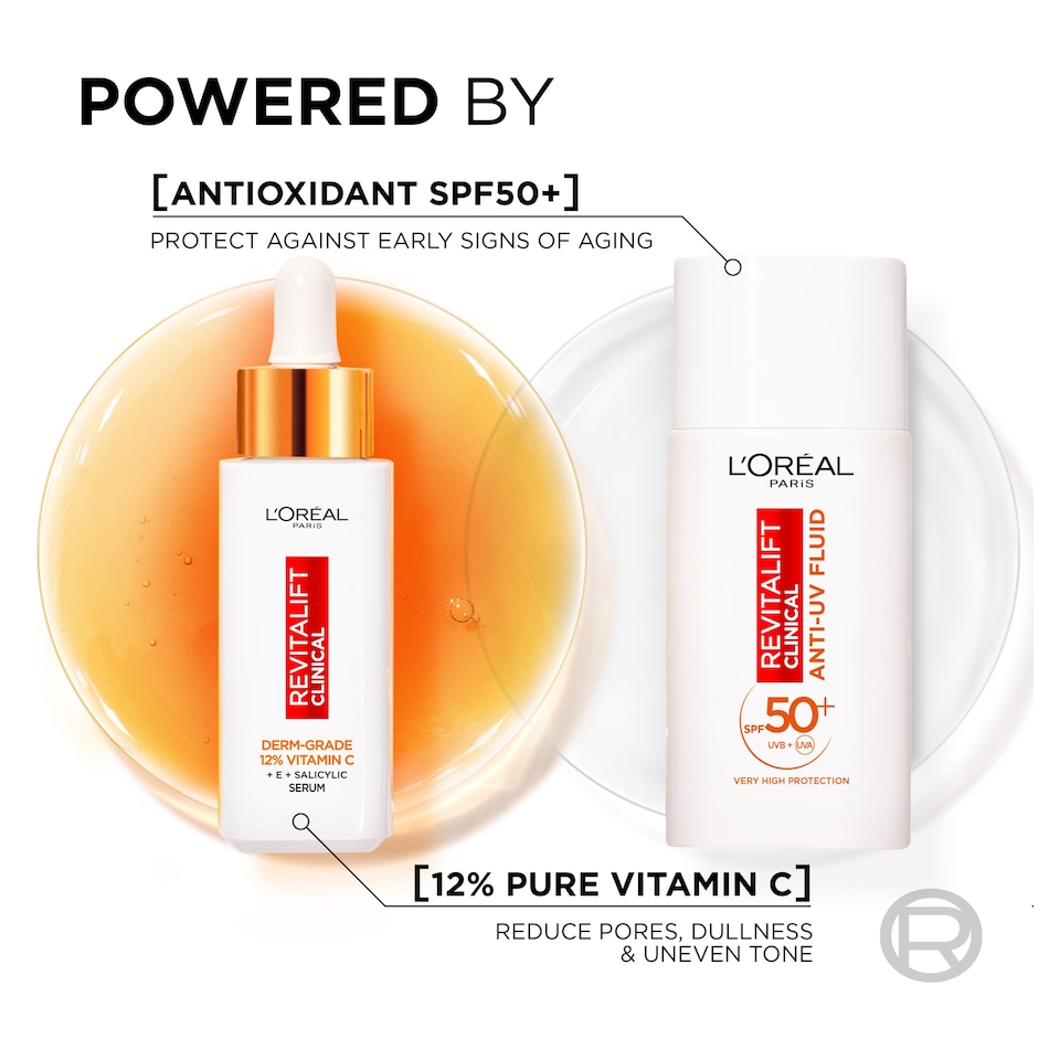 image 1 of L'Oreal Paris Revitalift Clinical Vitamin C Duo Kit