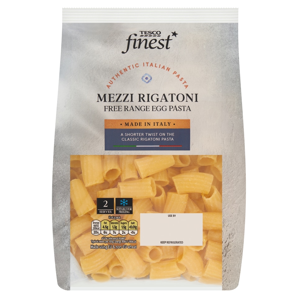 Tesco Finest Mezzi Rigatoni 300g