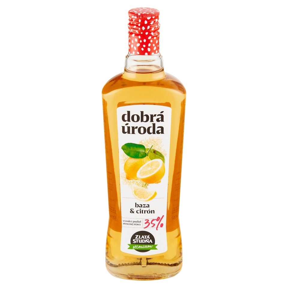 image 1 of Zlatá Studňa Prémium Good Harvest Elderberry & Lemon 500 ml