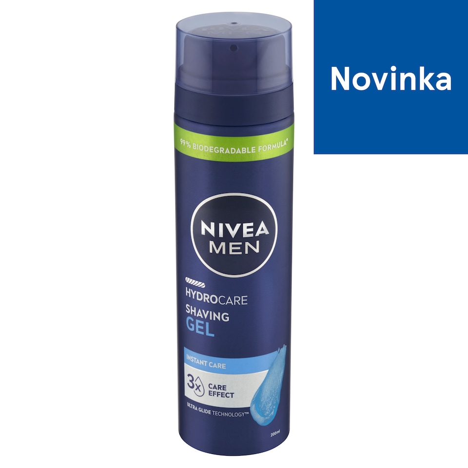 Nivea Men Hydrocare Gél na holenie 200 ml