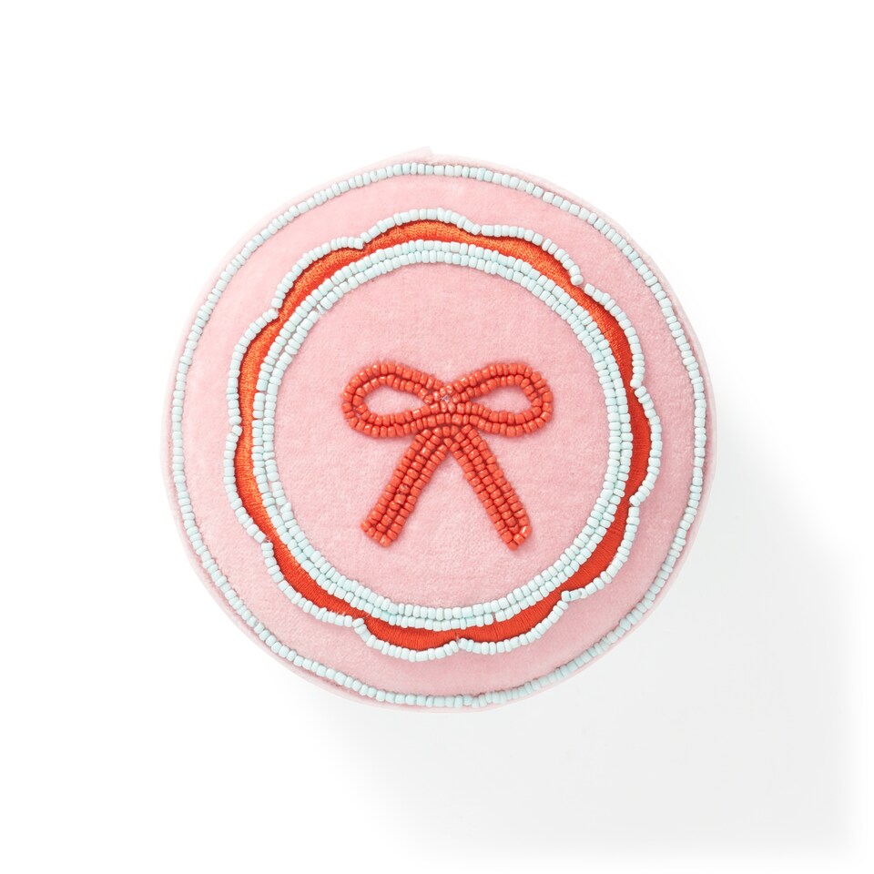 image 1 of Paperchase Valentines Beaded Box