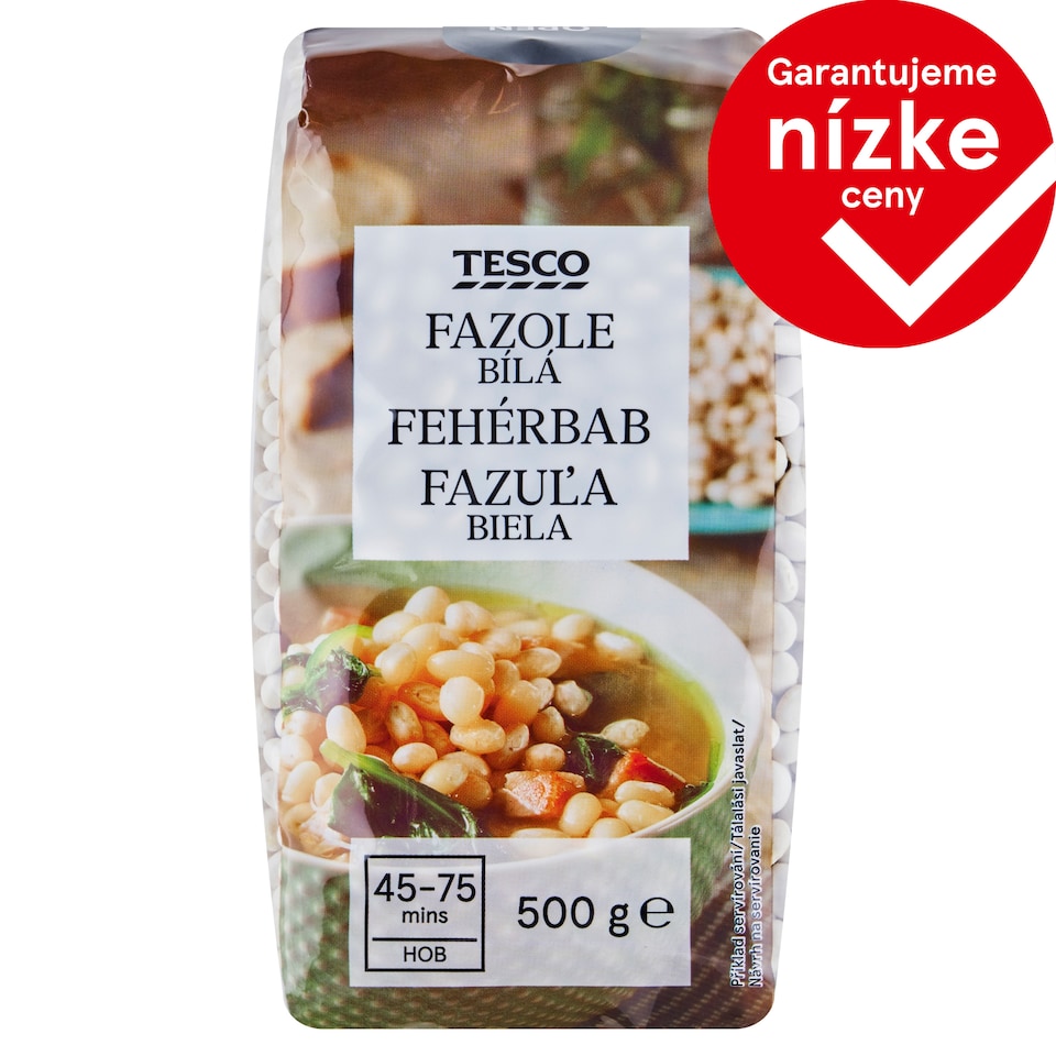 Tesco White Beans 500 g