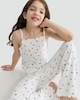 image 2 of F&F Girls 3-Piece Floral Print Pyjamas Set in Multi
