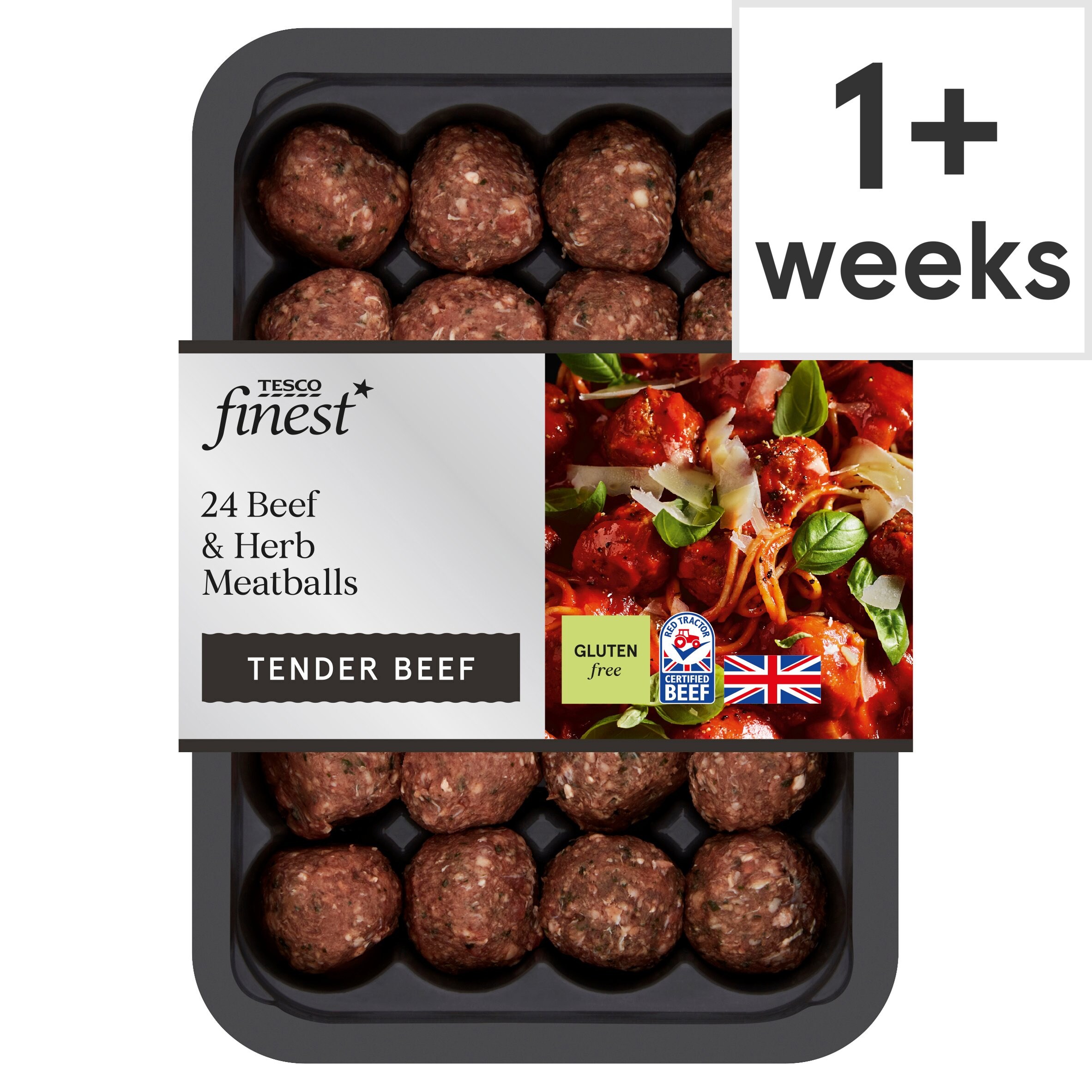 Tesco Finest 24 Beef \u0026 Herb Meatballs 