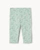 image 4 of F&F Baby 2-Piece Cotton Rich Floral Sweatshirt and Leggings Set in Mint