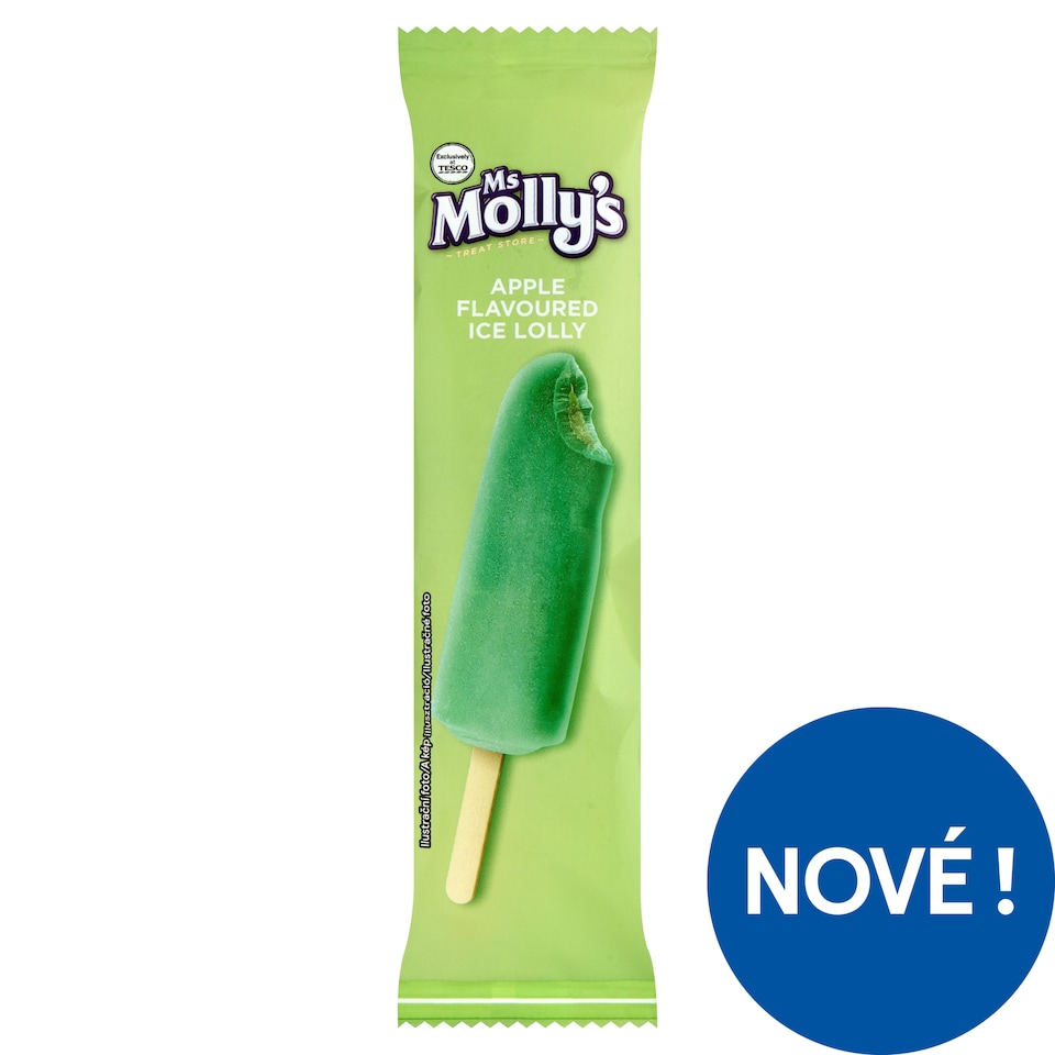 Ms Molly's Mražený krém vodový s jablečnou příchutí s jablečnou náplní 70ml