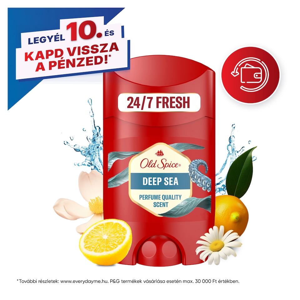 Old Spice Deep Sea Férfi Stift Dezodor, 65 ml  1. kép