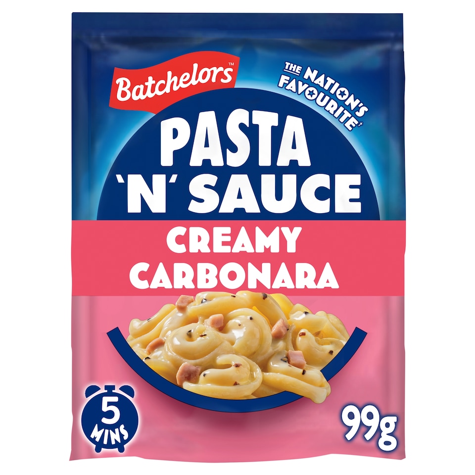 Batchelors Pasta 'n' Sauce Carbonara Packet Pasta 99g