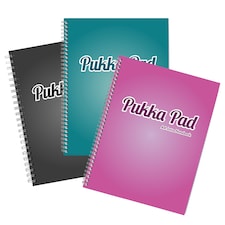 Pukka Twilight A4 Jotta Notebook - Assorted