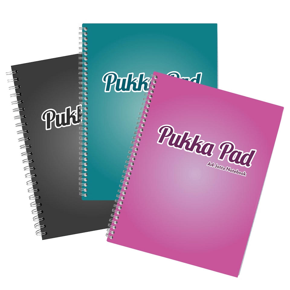 Pukka Twilight A4 Jotta Notebook - Assorted