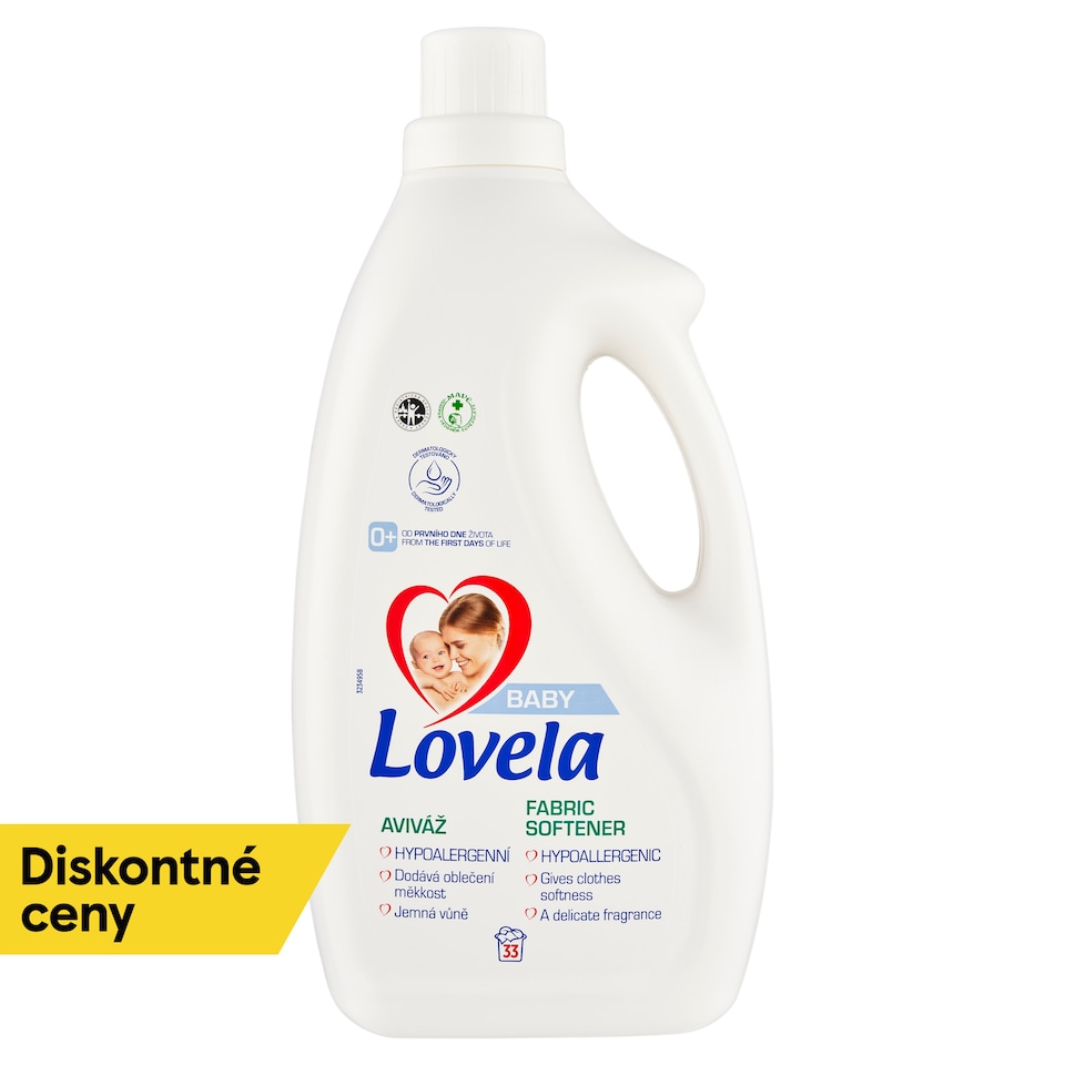 image 1 of Lovela Baby Fabric Softener 33 Washes 2 L