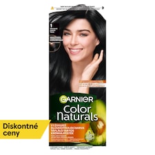 Garnier Color Naturals permanent hair color 1 Ultra black, 60 +40 +12 ml