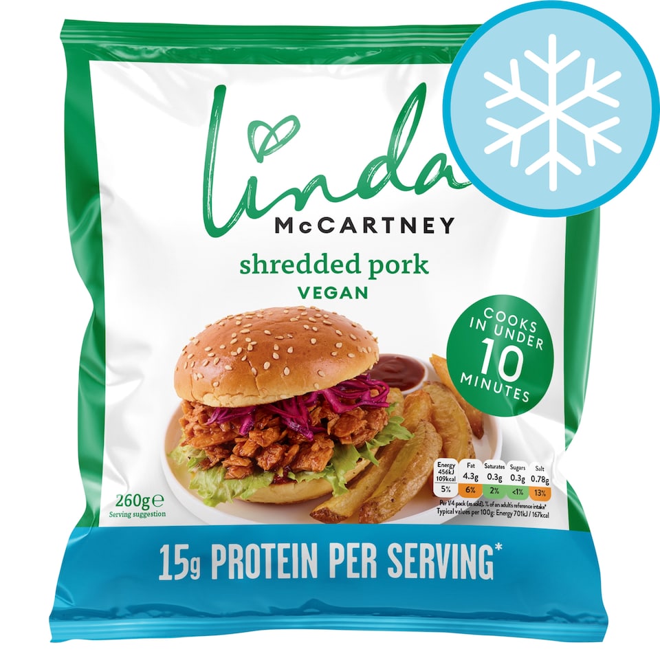 Linda McCartney Vegan Shredded Pork 260g