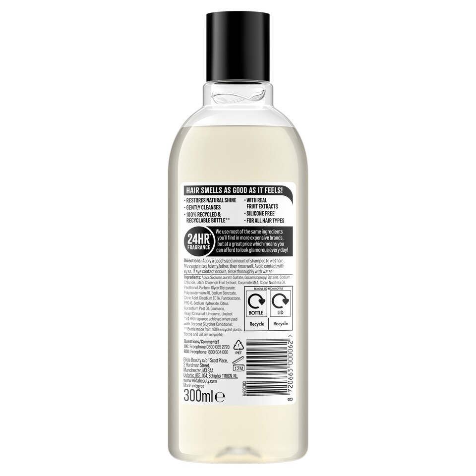 image 1 of Alberto Balsam Coconut & Lychee Shampoo 300Ml