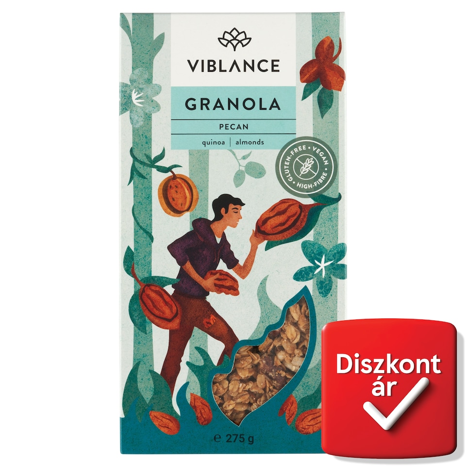 Viblance pekándiós granola 275 g