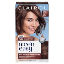 Clairol Nice'N Easy Crème Pure Brunettes Permanent Hair Dye Kit - 5PB Medium Pure Brown