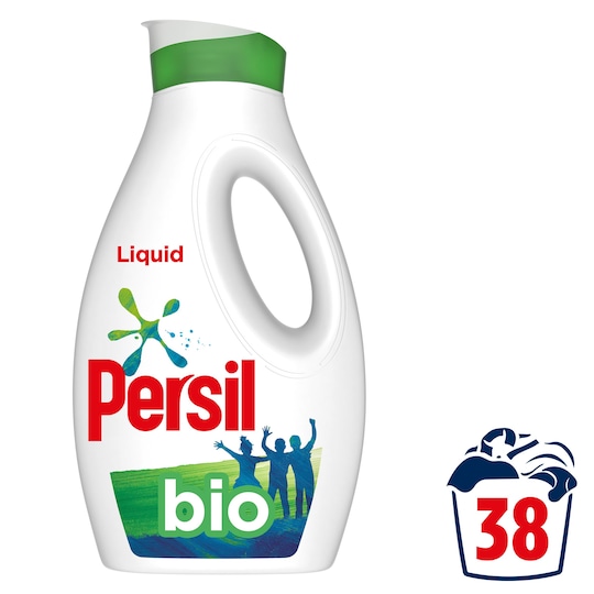 Persil Biological Liquid Laundry Detergent 38 Washes 1026Ml Tesco Groceries
