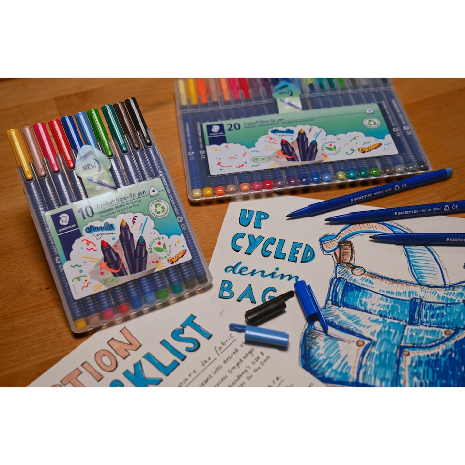 image 1 of Staedtler Triplus Colour Fibre Pack Of 20