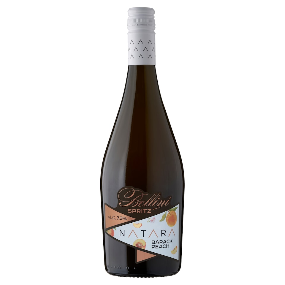 image 1 of Natara Bellini Spritz Peach Flavoured Carbonated, Aromatised Wine-Product Cocktail 7,3% 750 ml